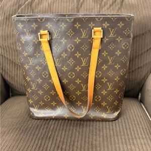 Louis Vuitton Classic Brown and Gold Tote